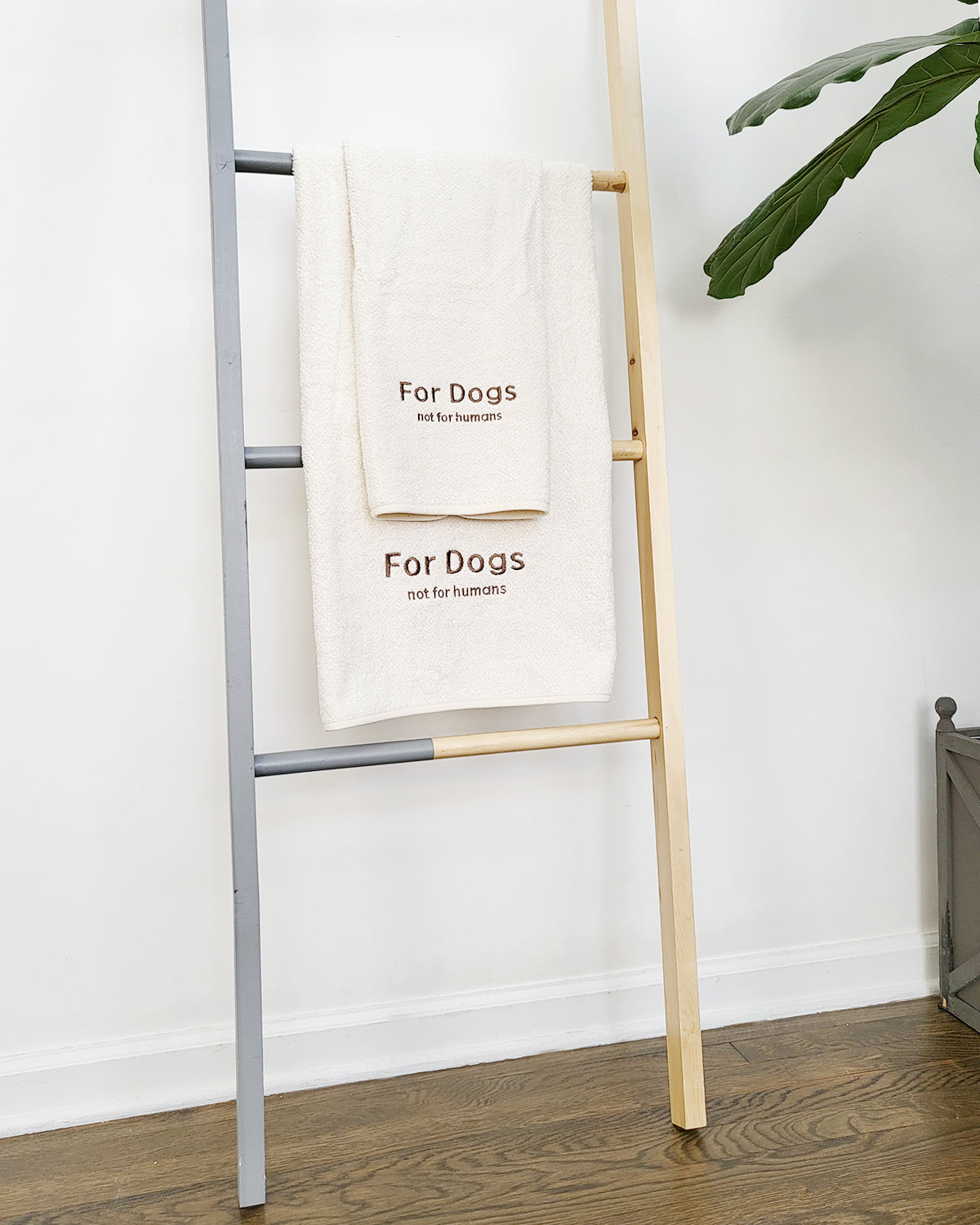 Bamboo Bath Towel . For Dogs