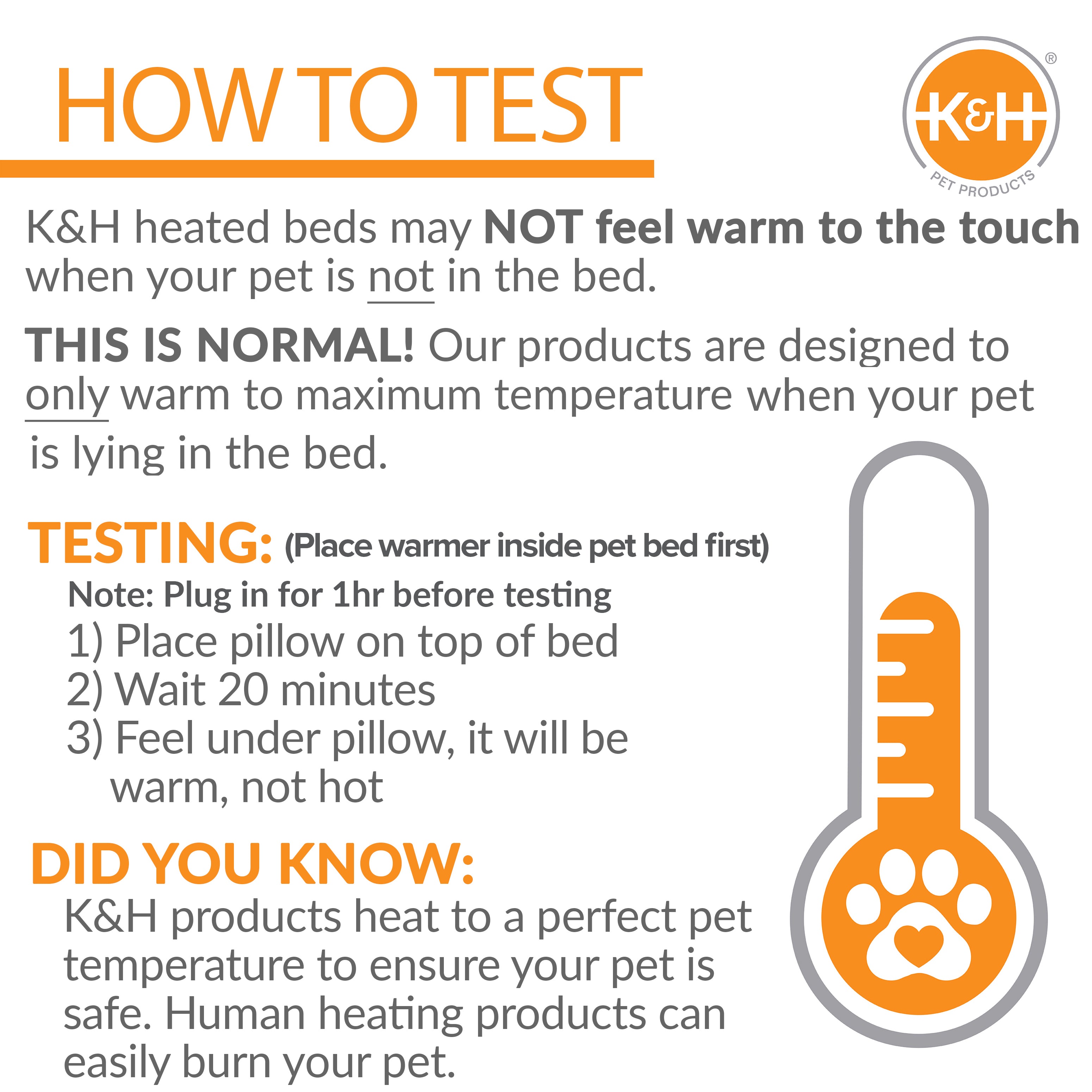 K&H Pet Bed Warmer - Gray