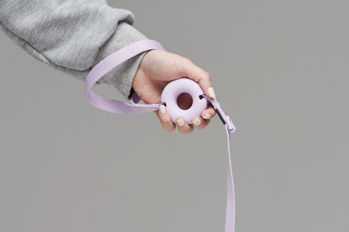 Macaron Leash . Lemon