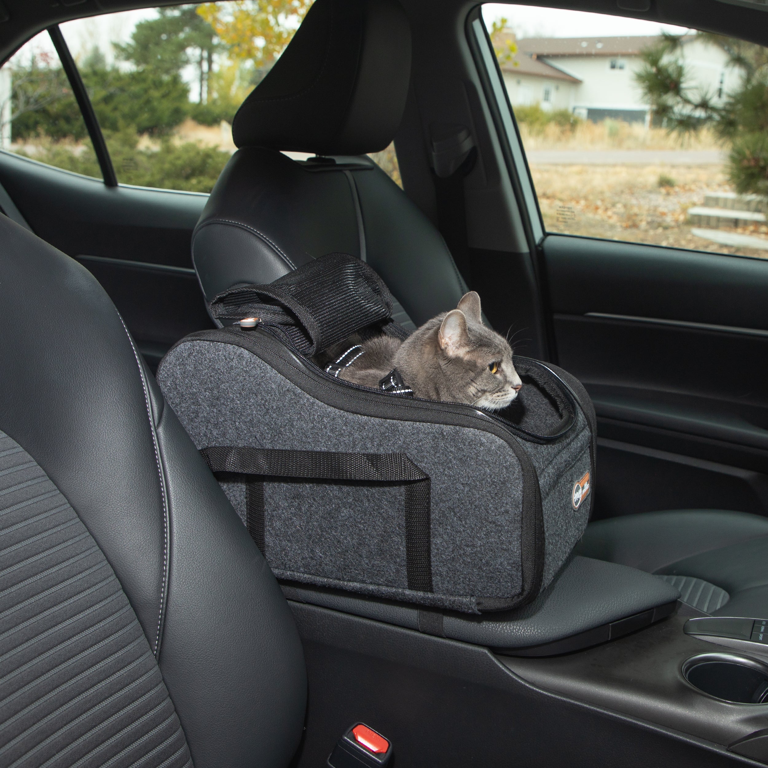 K&H Portable Pet Console Booster Dog Car Seat