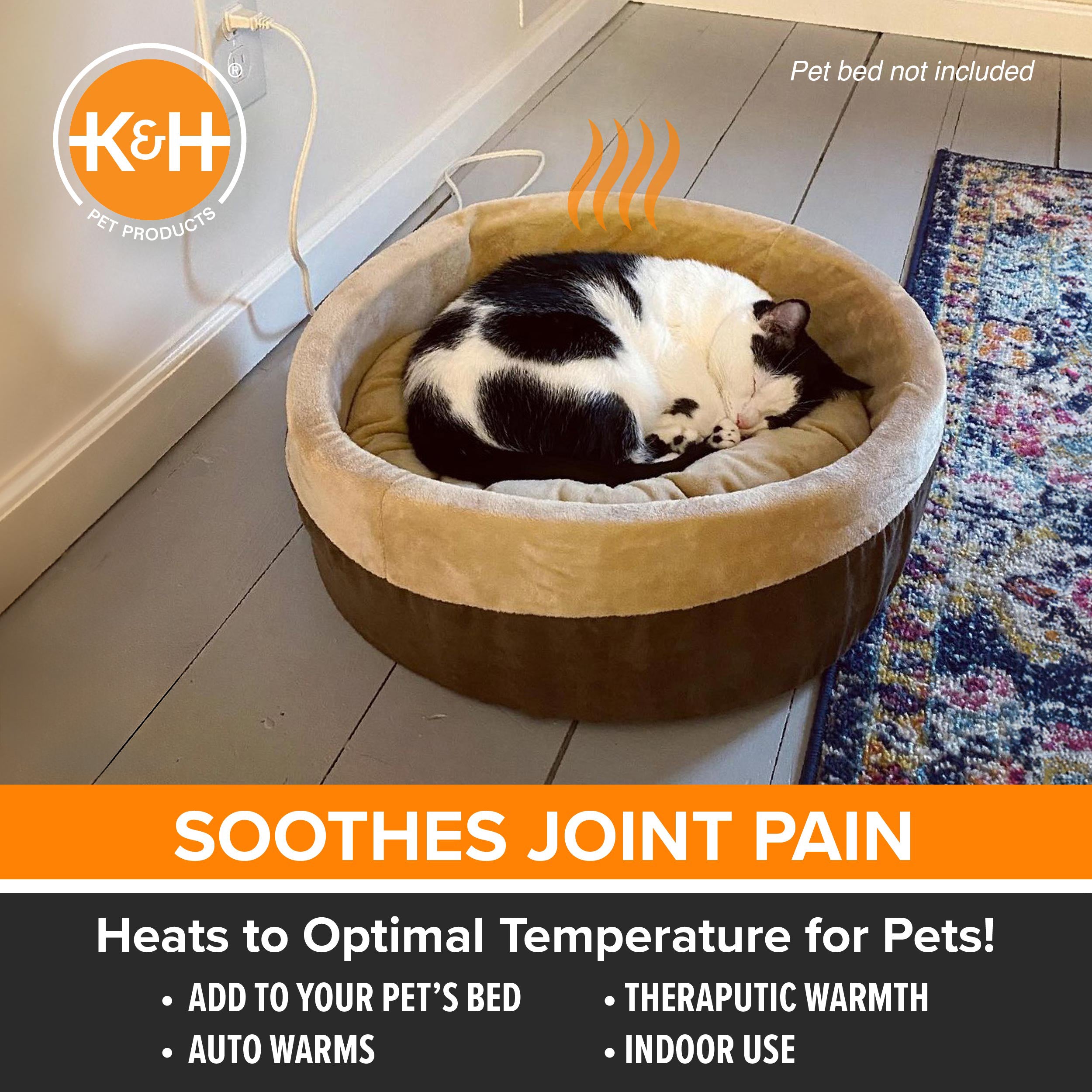K&H Pet Bed Warmer - Gray